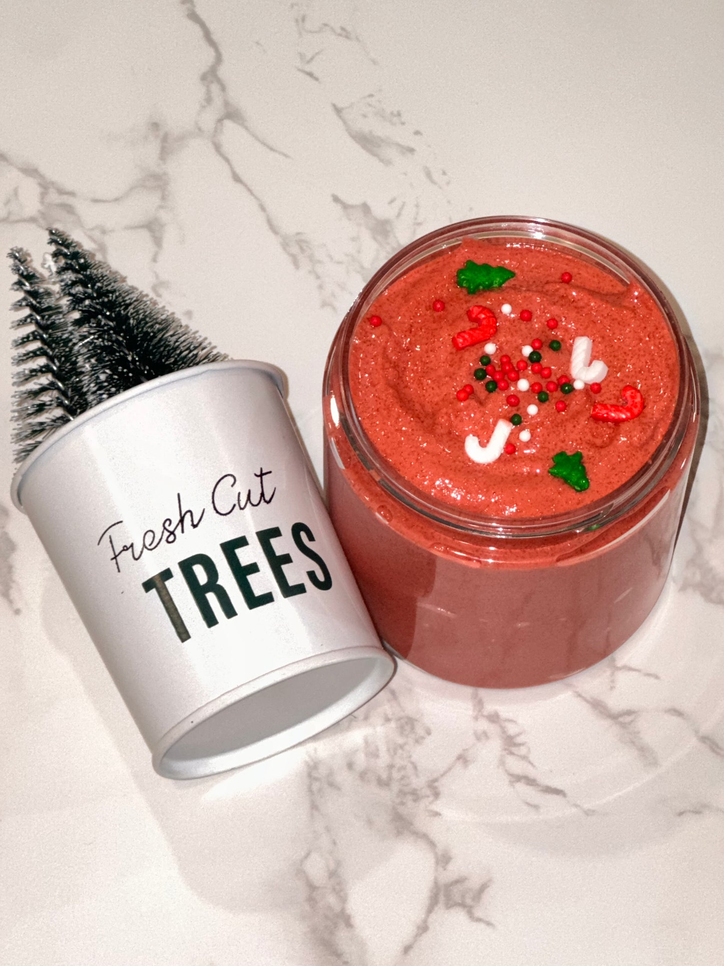 CANDY CANE FOAMING BODY SCRUB