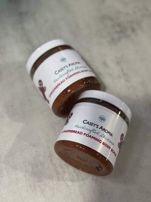 GINGERBREAD FOAMING BODY SCRUB