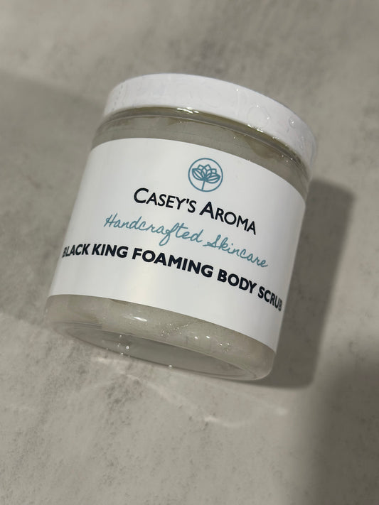 BLACK KING FOAMING BODY SCRUB