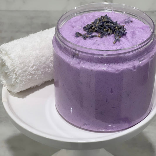 LAVENDER FOAMING BODY SCRUB