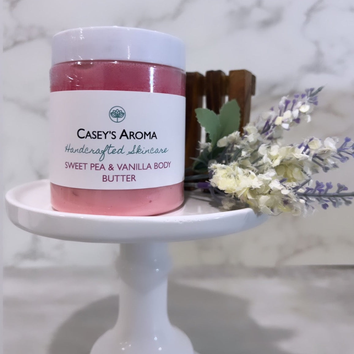 SWEET PEA & VANILLA WHIPPED BODY BUTTER