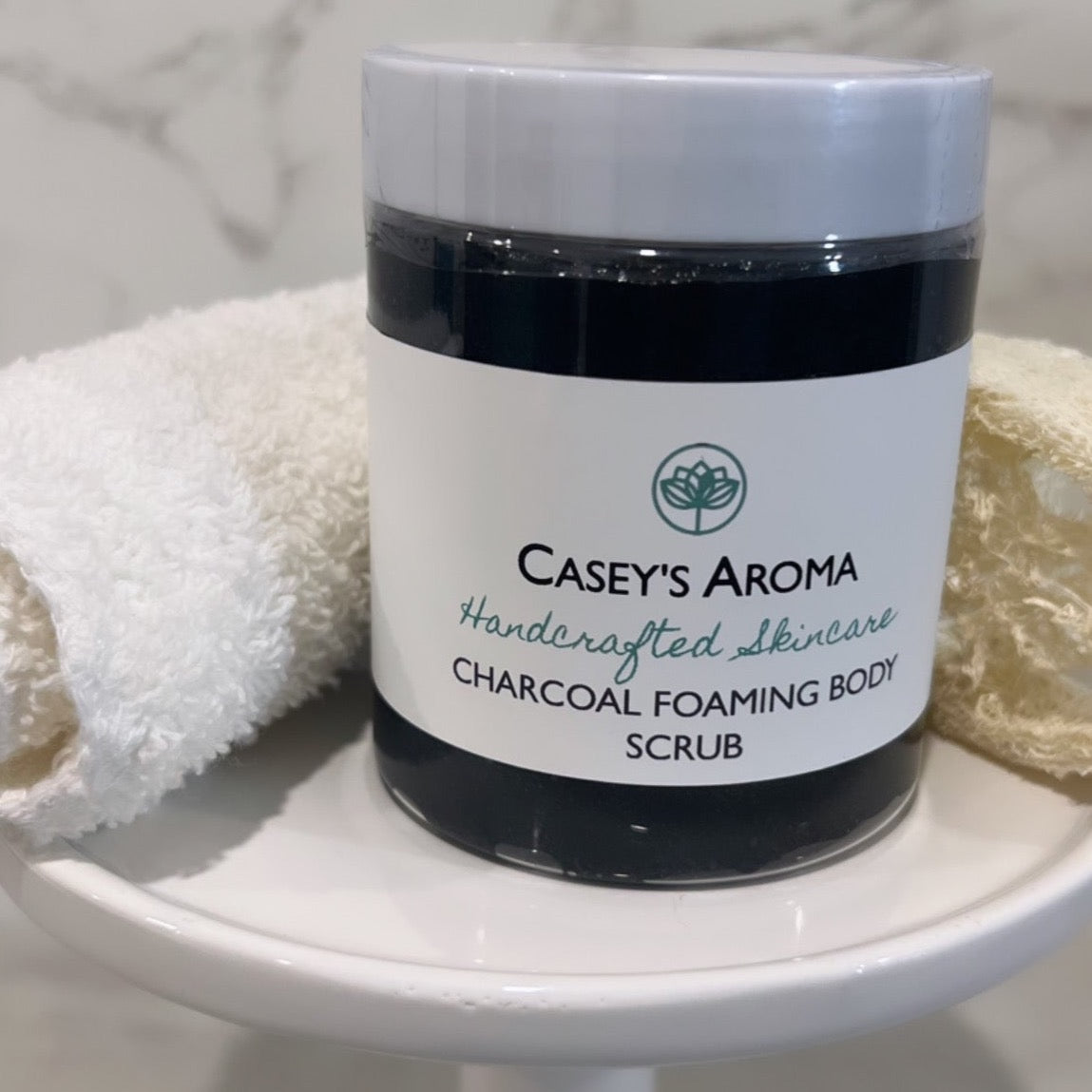 CHARCOAL FOAMING BODY SCRUB